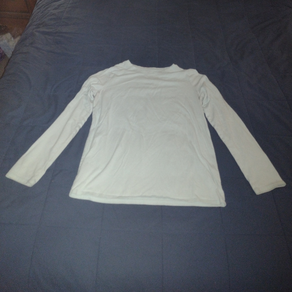 Cat & Jack Girl's Mint Green Long Sleeve Shirt Size XL (14/16)